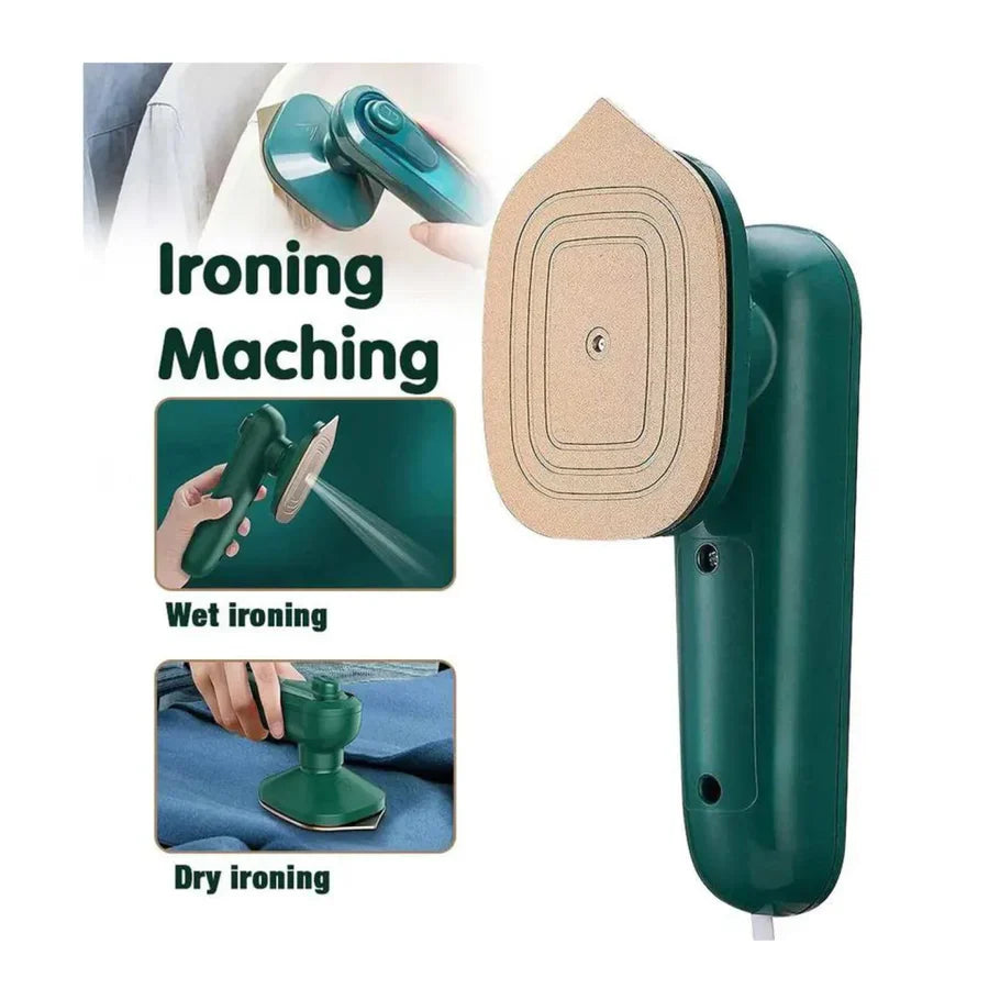 Gharsazz Portable 2-in-1 Handheld Garment Steamer & Dry Iron - Wet & Dry Ironing