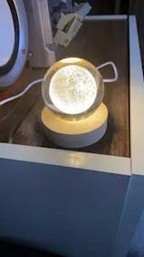3D Crystal Ball Lamp - LED Night Light for Home & Gift